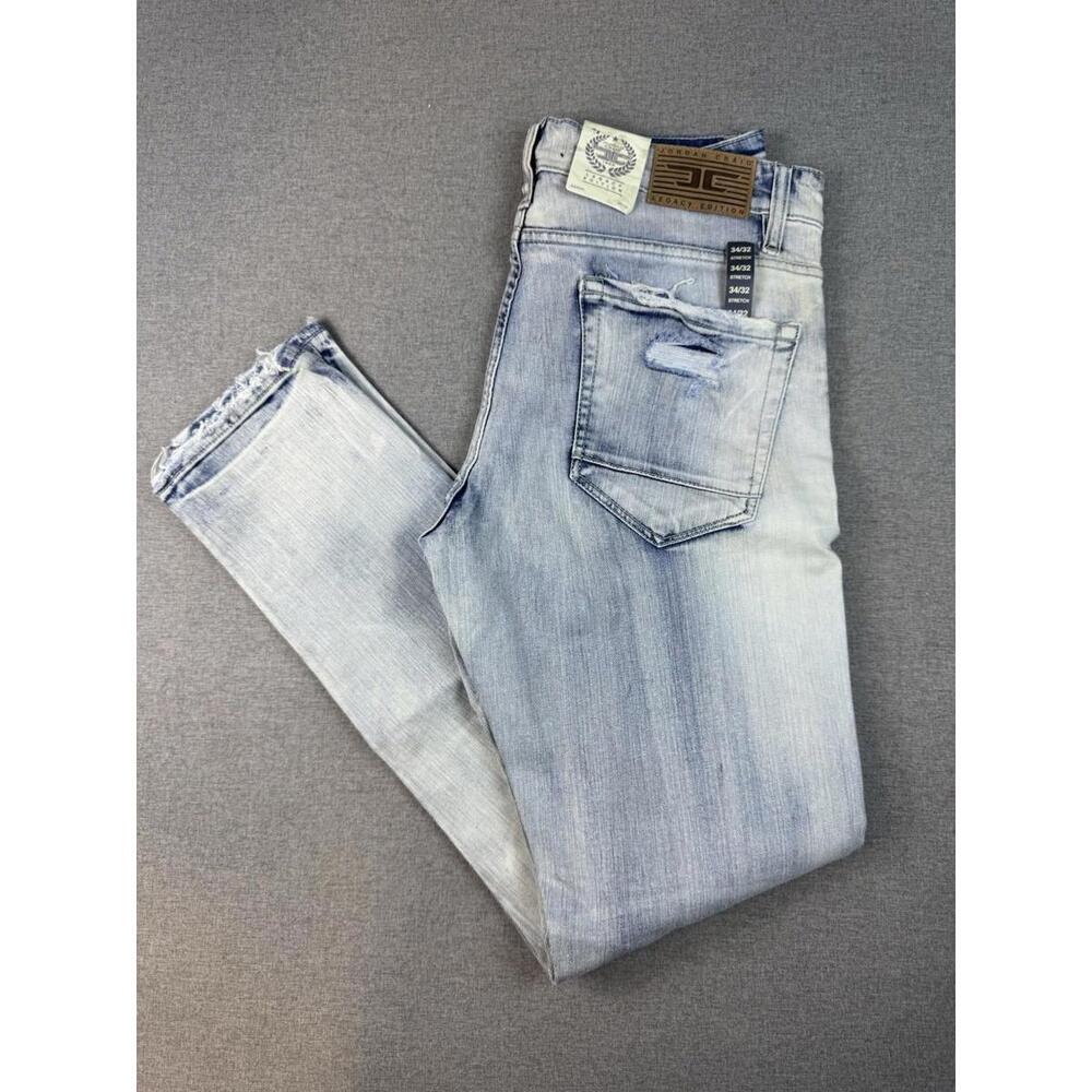 Jordan Craig Legacy Aaron Distressed Jeans Rising Sun Men’s 34x32 NWT